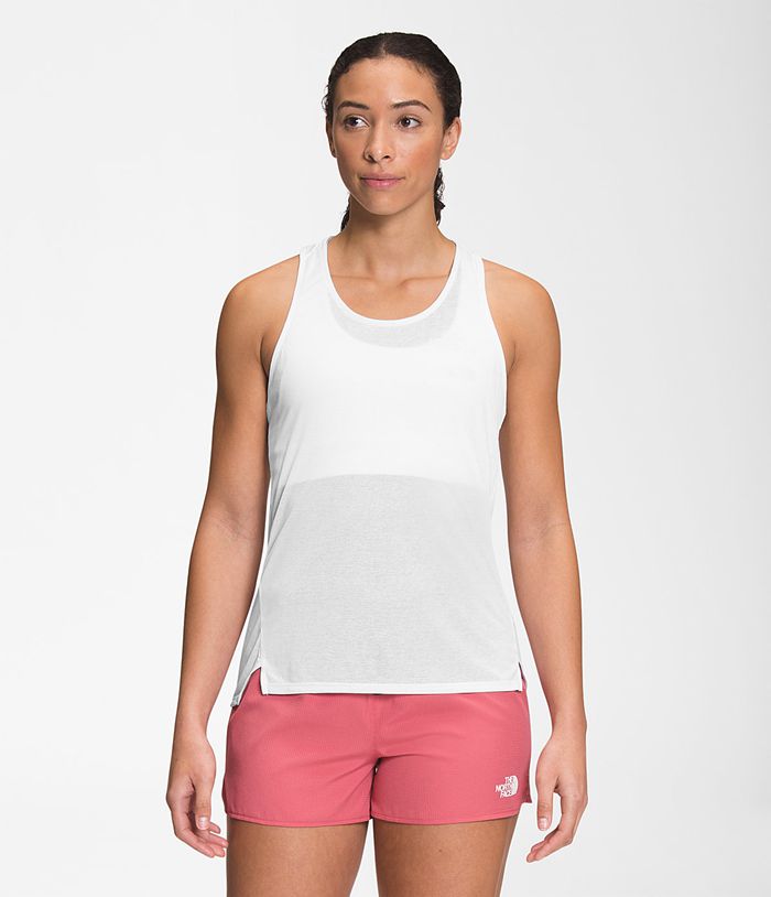 Tank Top The North Face Mujer Sunriser - Colombia RNLBOG587 - Blancas